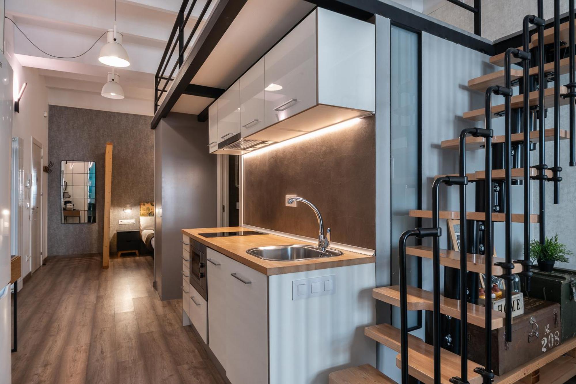 Beautiful Renovated Loft Minutes From The Beach Barcelona Ngoại thất bức ảnh