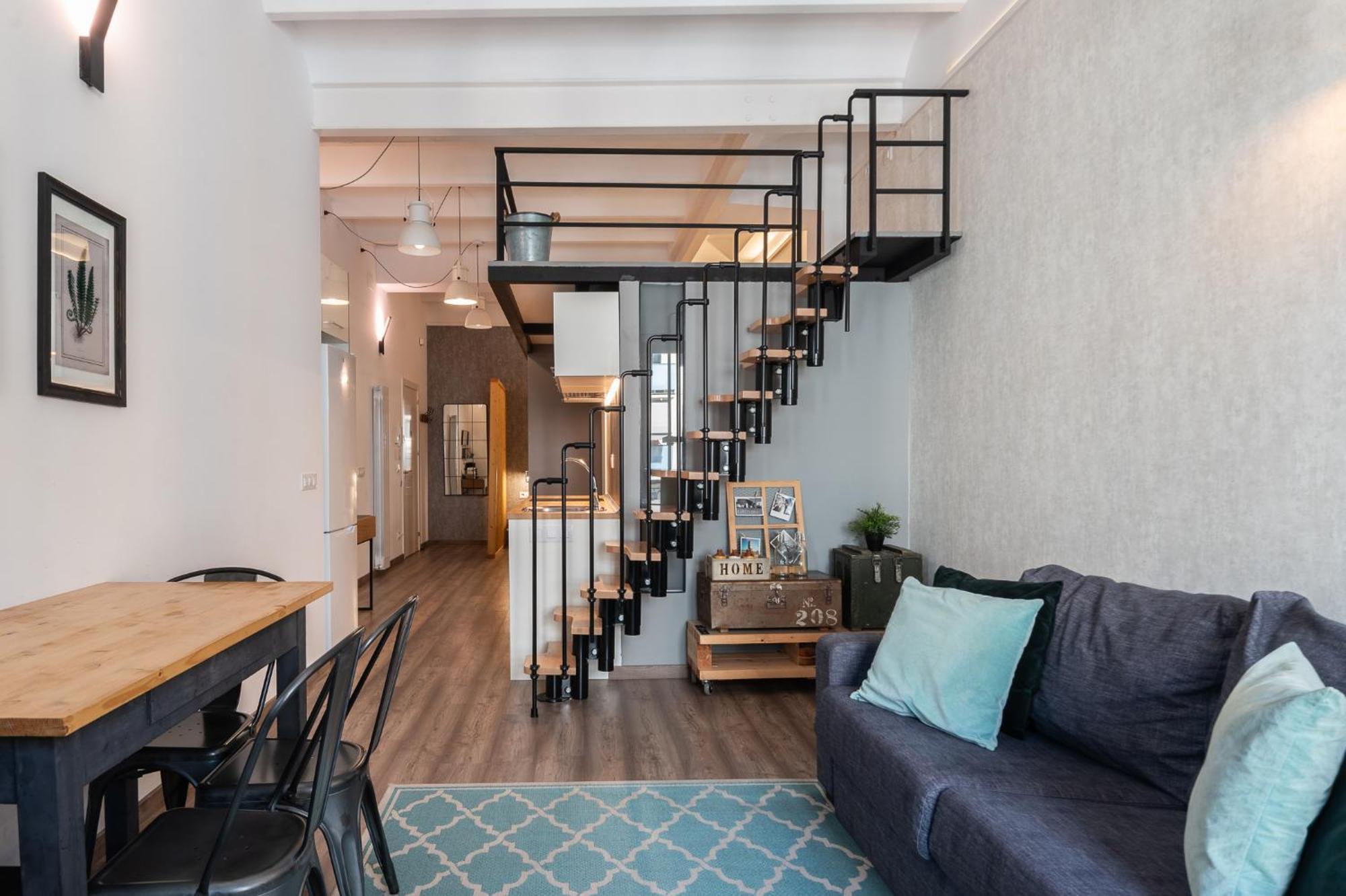 Beautiful Renovated Loft Minutes From The Beach Barcelona Ngoại thất bức ảnh
